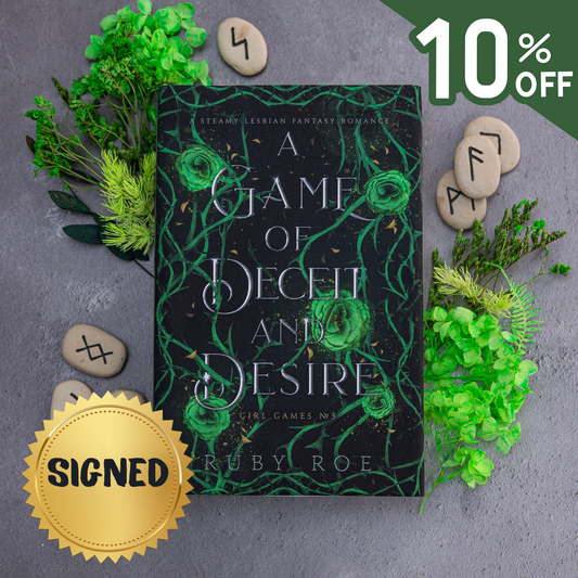 A Game of Deceit and Desire Signed Hardback (Girl Games Book 3)