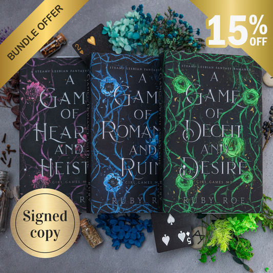 Girl Games Hand Signed Hardback Bundle